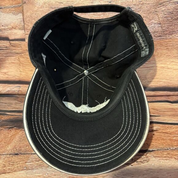 FiberMax Texas Tech Double T Black Adjustable Strap Back Baseball Cap Hat Farm - Picture 7 of 9